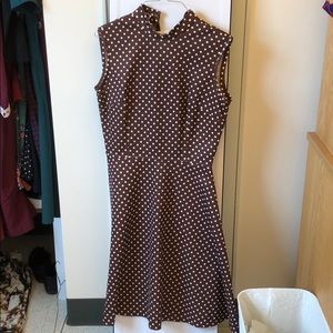 True vintage 60s polka dot dress